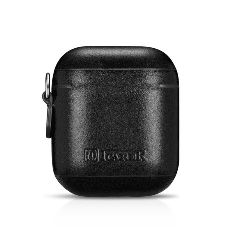 Case Kuoret AirPods Ruskea Musta Puhelinkuoret Aitoa Nahkaa. Icarer-Hihna