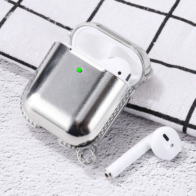 Kuori AirPods Punainen Musta Suunnittelija Silikoni Suojakuori