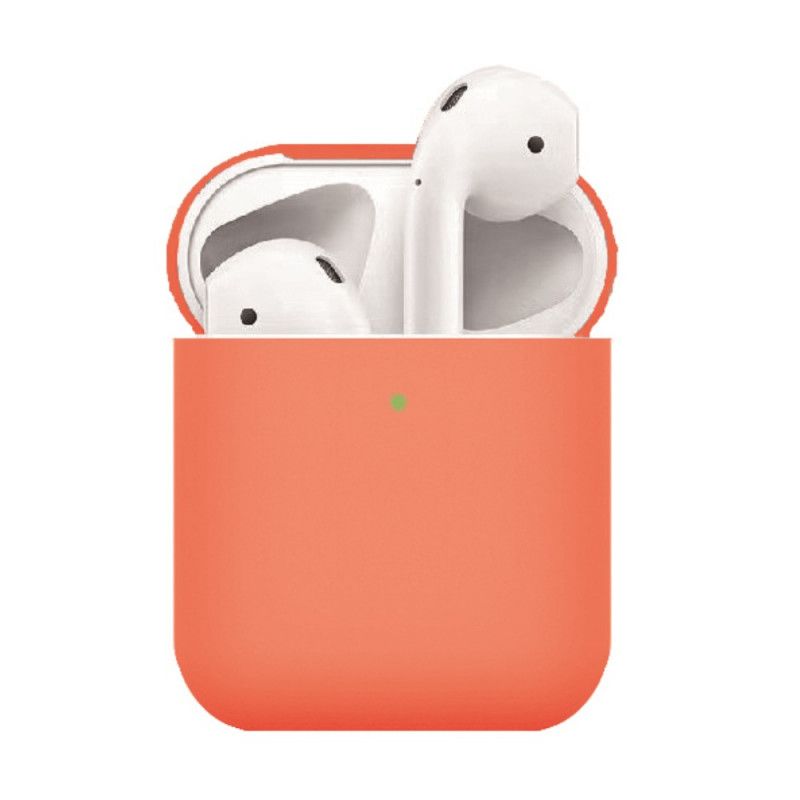 Kuori AirPods Valkoinen Musta Matto Silikoni