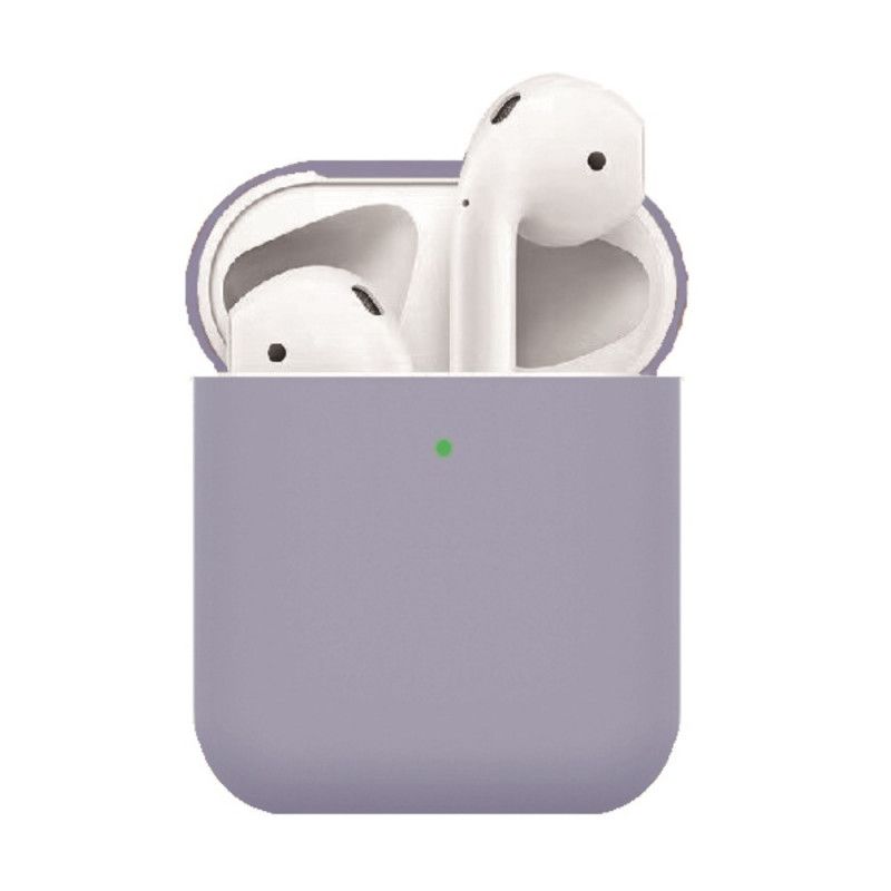 Kuori AirPods Valkoinen Musta Matto Silikoni