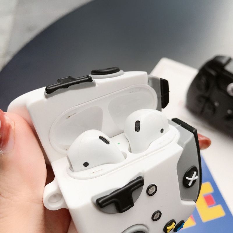 Kuori AirPods Valkoinen Musta Silikoni Xbox