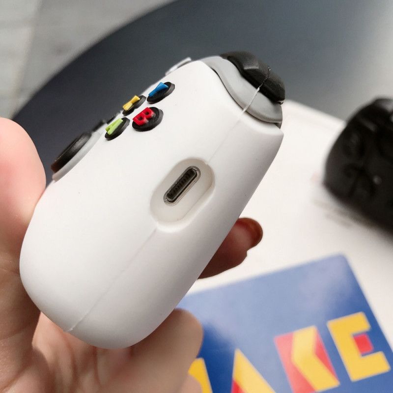 Kuori AirPods Valkoinen Musta Silikoni Xbox