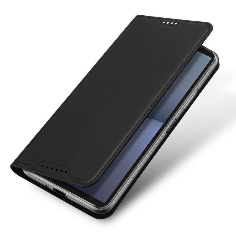 Nahkakotelo Sony Xperia 10 Vi Skin Pro -sarja Dux Ducis Suojakuori