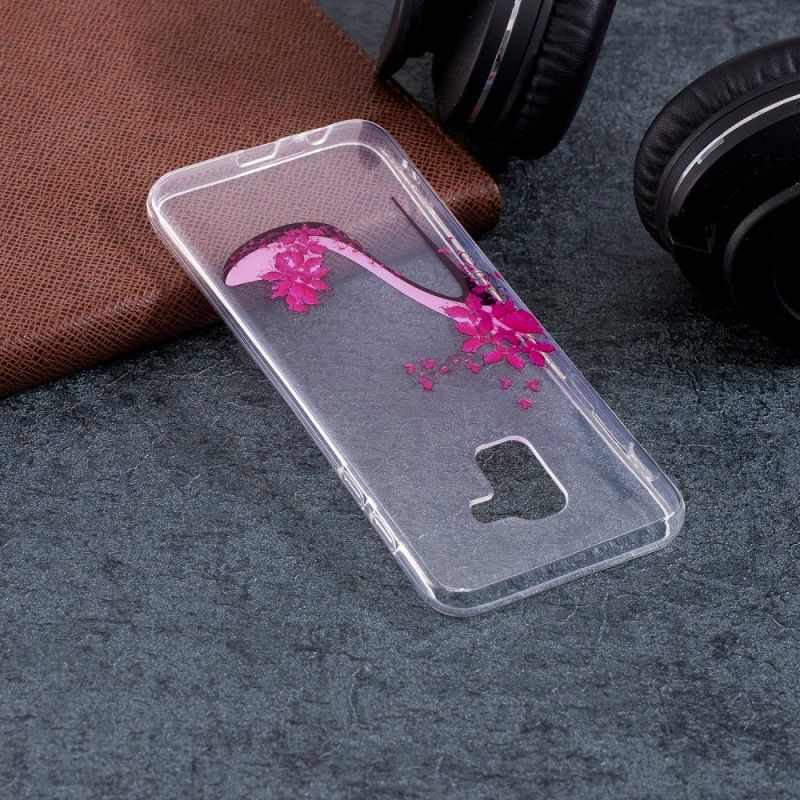 Case Kuoret Samsung Galaxy J6 Puhelinkuoret Läpinäkyvät Yksinäiset Pumput