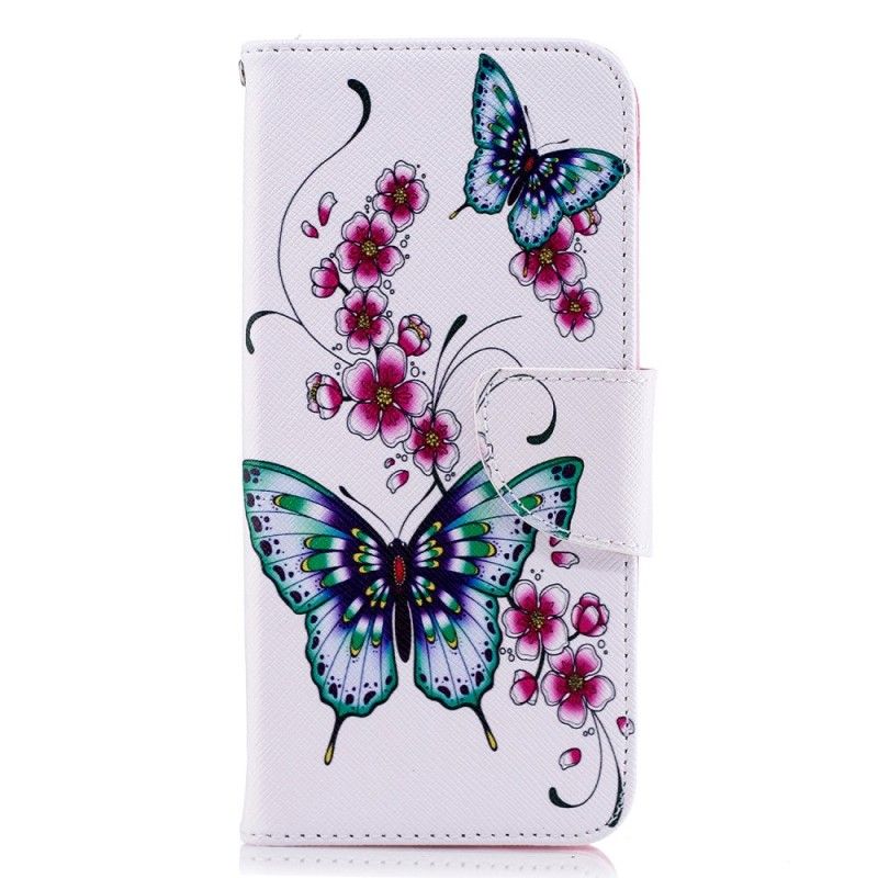 Flip Case Samsung Galaxy J6 Ihania Perhosia