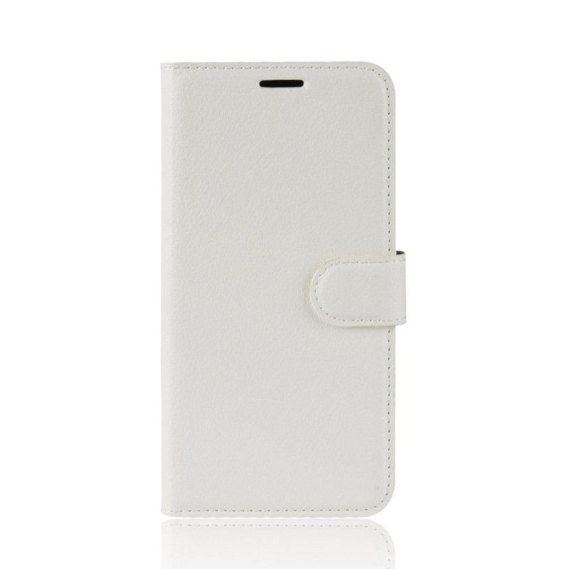 Flip Case Samsung Galaxy J6 Valkoinen Musta Klassikko