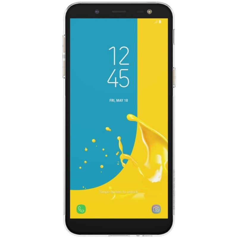 Kuori Samsung Galaxy J6 Läpinäkyvä Läpinäkyvä Nillkin Suojakuori