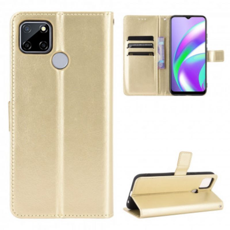 Flip Kotelot Oppo A15 Flashy Faux Leather