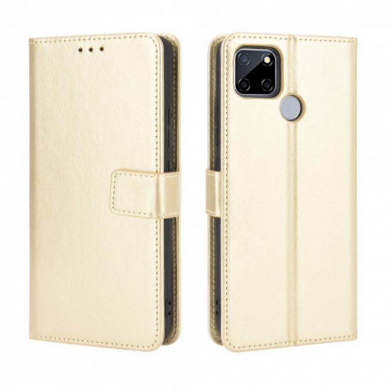 Flip Kotelot Oppo A15 Flashy Faux Leather