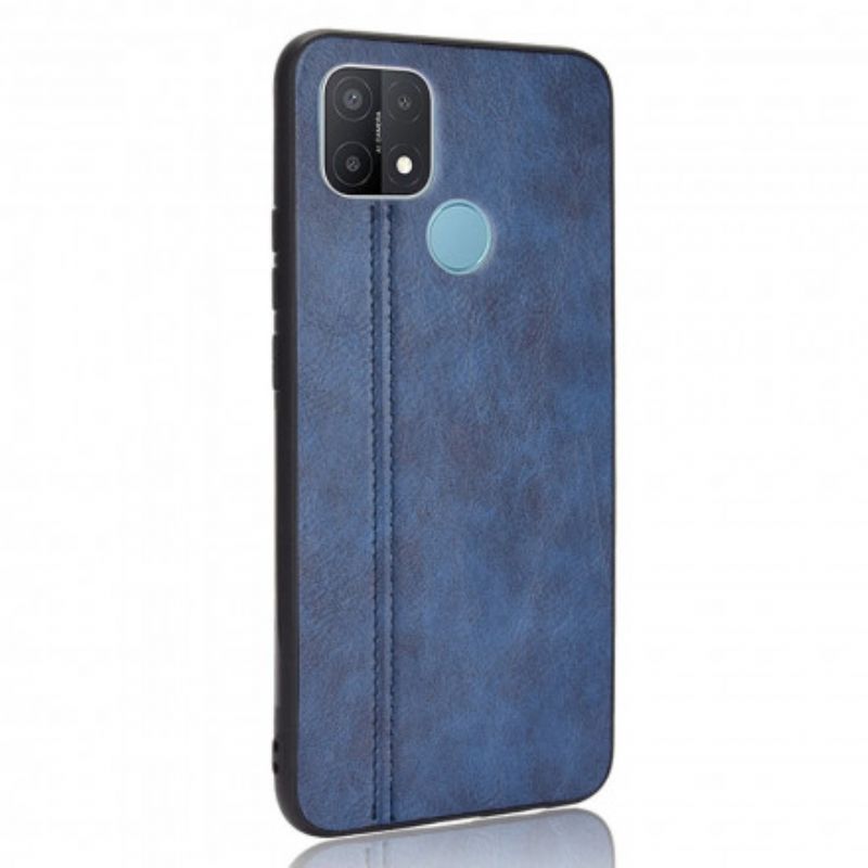 Kuori Case Oppo A15 Puhelinkuoret Couture Leather Effect