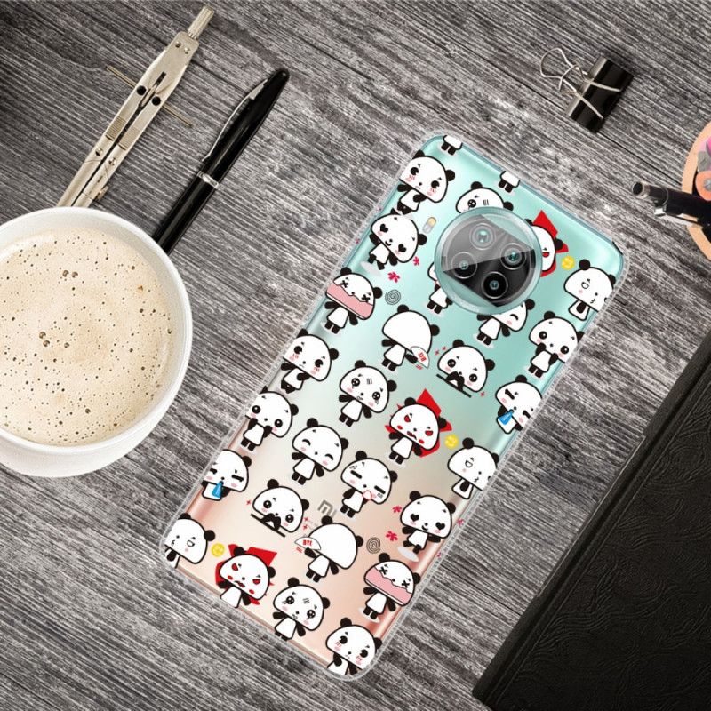 Case Kuoret Xiaomi Mi 10T Lite 5G / Redmi Note 9 Pro 5G Puhelinkuoret Hauskoja Pandoja