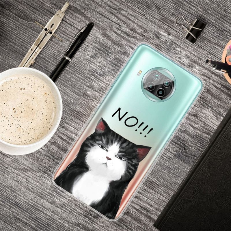 Case Kuoret Xiaomi Mi 10T Lite 5G / Redmi Note 9 Pro 5G Puhelinkuoret Kissa. Joka Sanoo Ei