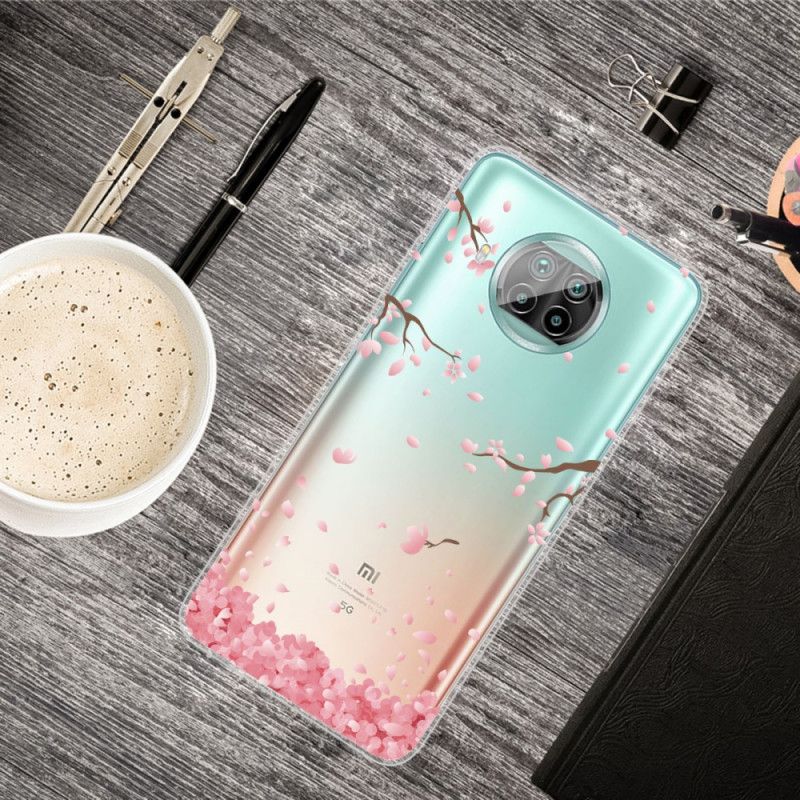 Case Kuoret Xiaomi Mi 10T Lite 5G / Redmi Note 9 Pro 5G Puhelinkuoret Kukkivat Oksat