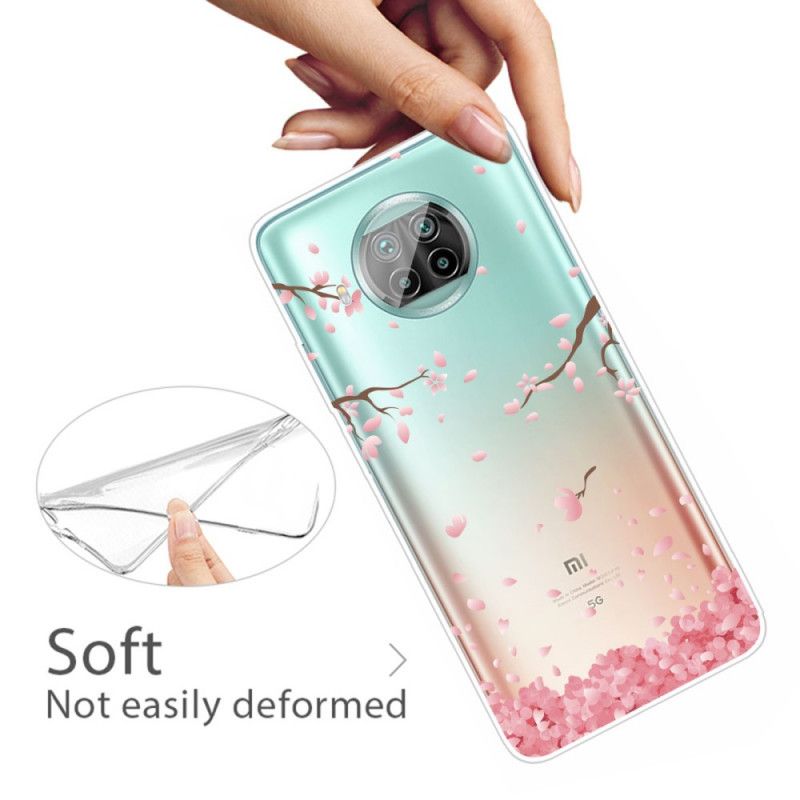 Case Kuoret Xiaomi Mi 10T Lite 5G / Redmi Note 9 Pro 5G Puhelinkuoret Kukkivat Oksat