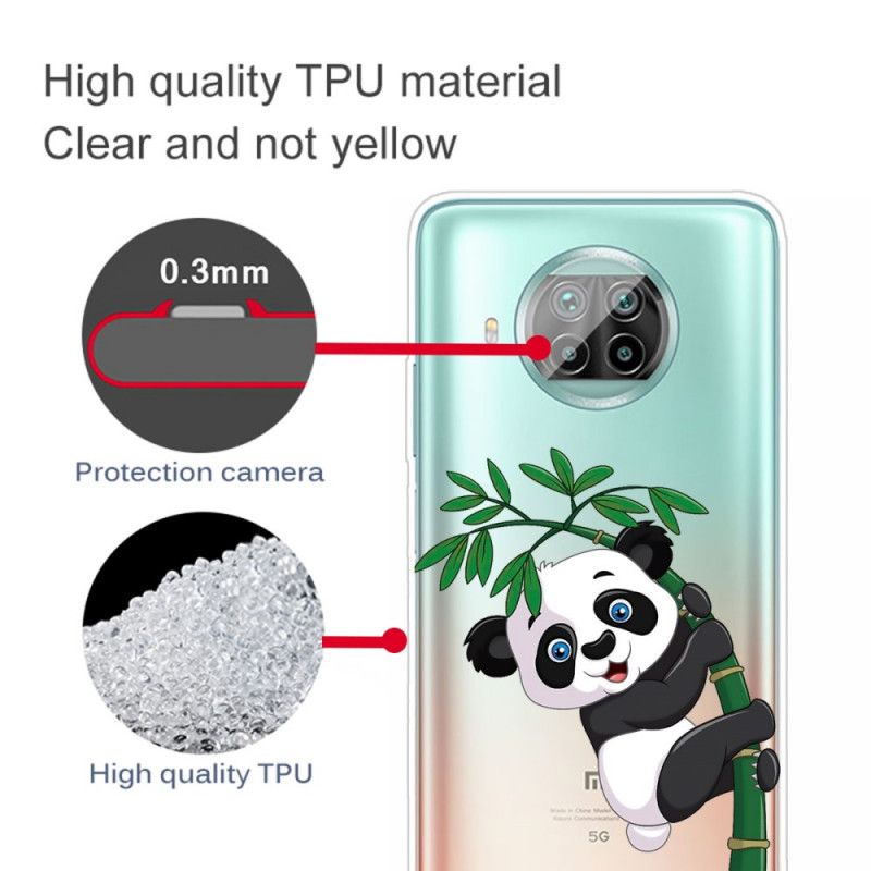 Case Kuoret Xiaomi Mi 10T Lite 5G / Redmi Note 9 Pro 5G Puhelinkuoret Panda Bambulla