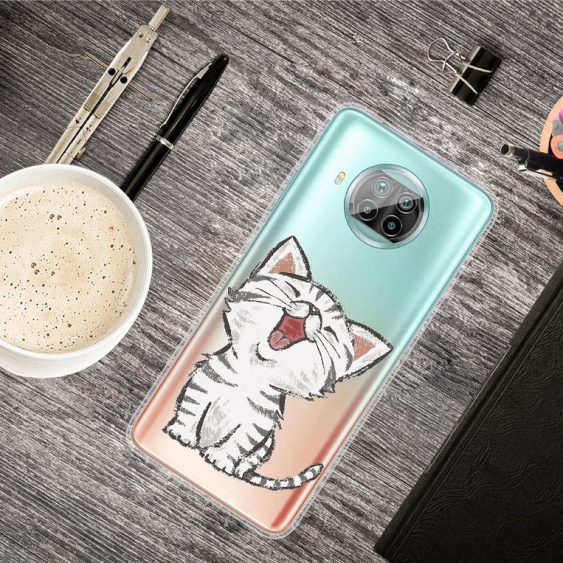 Case Kuoret Xiaomi Mi 10T Lite 5G / Redmi Note 9 Pro 5G Puhelinkuoret Söpö Kissa