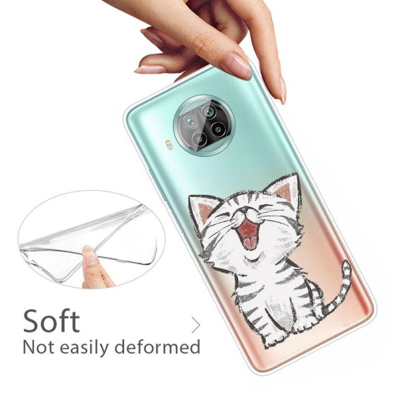 Case Kuoret Xiaomi Mi 10T Lite 5G / Redmi Note 9 Pro 5G Puhelinkuoret Söpö Kissa