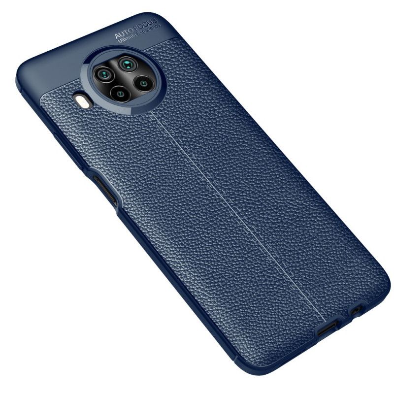 Case Kuoret Xiaomi Mi 10T Lite 5G / Redmi Note 9 Pro 5G Punainen Musta Puhelinkuoret Litsi Nahkaa