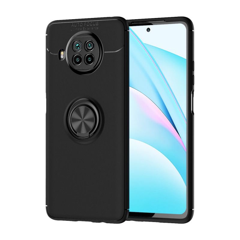 Case Kuoret Xiaomi Mi 10T Lite 5G / Redmi Note 9 Pro 5G Punainen Musta Puhelinkuoret Pyörivä Rengas