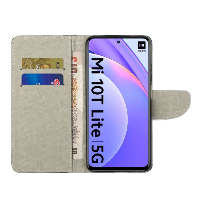 Flip Case Xiaomi Mi 10T Lite 5G / Redmi Note 9 Pro 5G Retro Eiffel-Torni