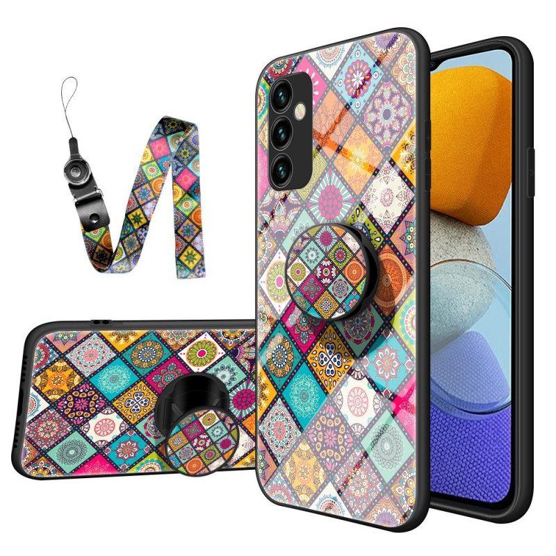 Kuori Samsung Galaxy M23 5G Patchwork Magneettipidike