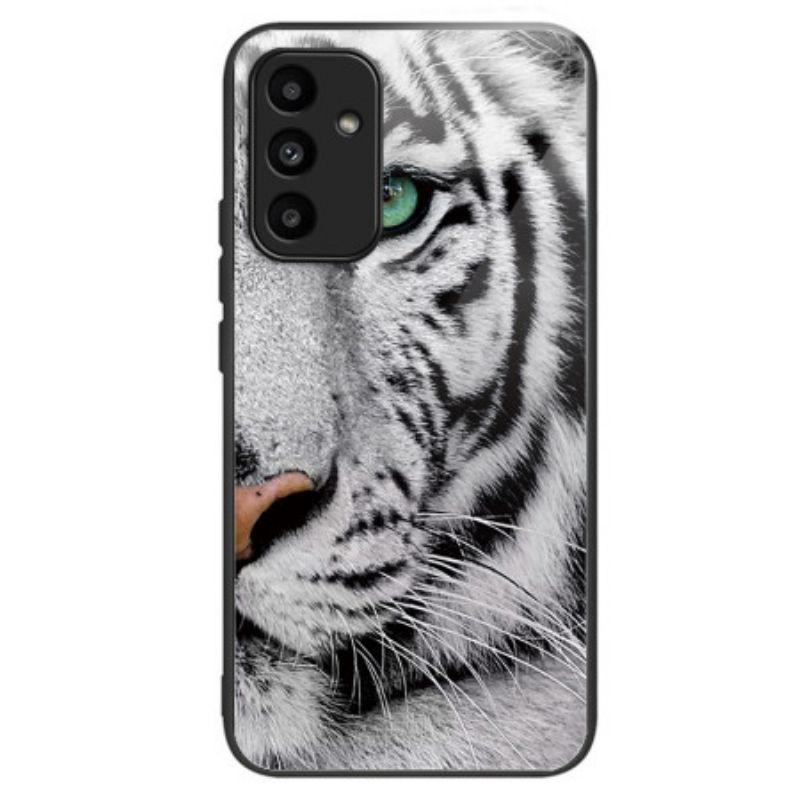 Case Samsung Galaxy A15 Puhelinkuoret Tiger Head -karkaistu Lasi