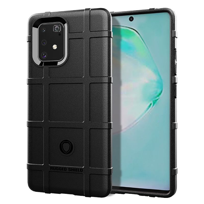 Case Kuoret Samsung Galaxy S10 Lite Harmaa Musta Puhelinkuoret Kestävä Kilpi