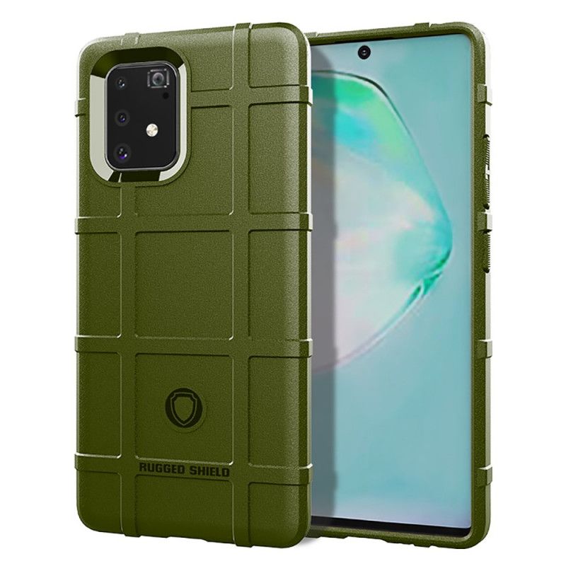 Case Kuoret Samsung Galaxy S10 Lite Harmaa Musta Puhelinkuoret Kestävä Kilpi