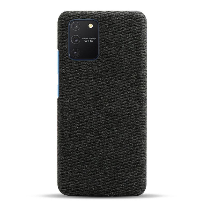 Case Kuoret Samsung Galaxy S10 Lite Ruskea Tummansininen Puhelinkuoret Ksq-Kankaan Rakenne