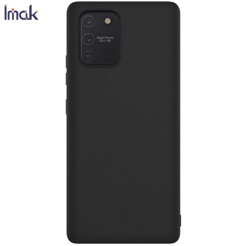 Case Kuoret Samsung Galaxy S10 Lite Tummansininen Musta Puhelinkuoret Uc-1 -Sarjan Silikonimatto Imak