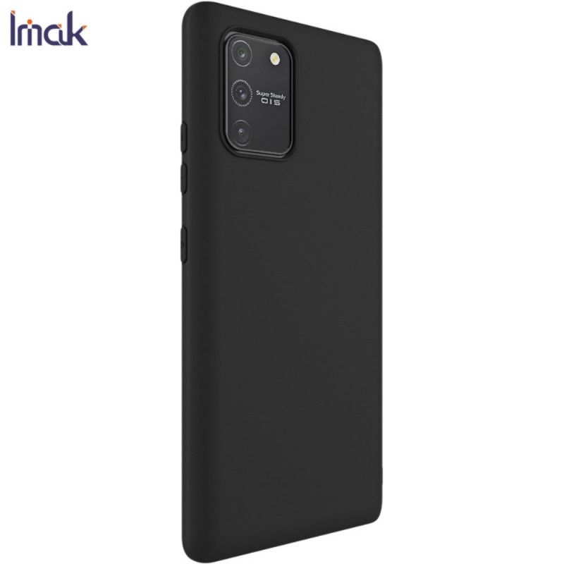 Case Kuoret Samsung Galaxy S10 Lite Tummansininen Musta Puhelinkuoret Uc-1 -Sarjan Silikonimatto Imak