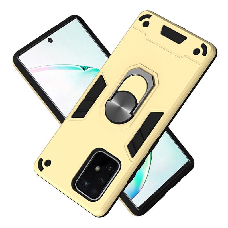 Case Kuoret Samsung Galaxy S10 Lite Vihreä Puhelinkuoret Irrotettava Metallirengastuki