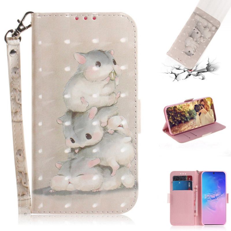 Flip Case Samsung Galaxy S10 Lite Hamsterit. Joissa On Remmi