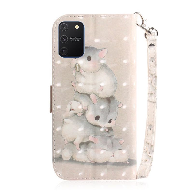 Flip Case Samsung Galaxy S10 Lite Hamsterit. Joissa On Remmi