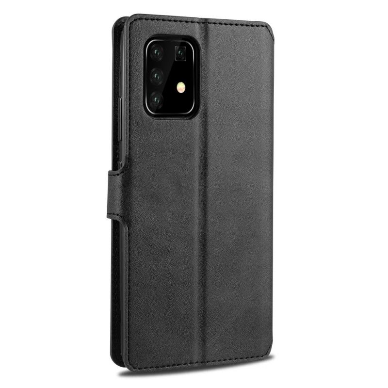 Flip Case Samsung Galaxy S10 Lite Harmaa Musta Retro Azns