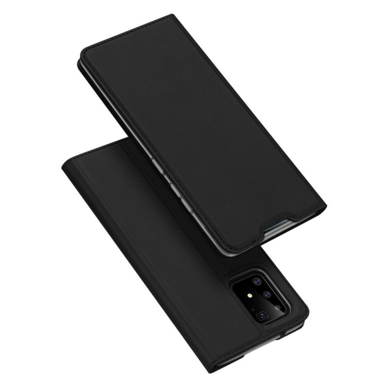 Flip Kotelot Samsung Galaxy S10 Lite Tummansininen Musta Pro Dux Ducis -Iho