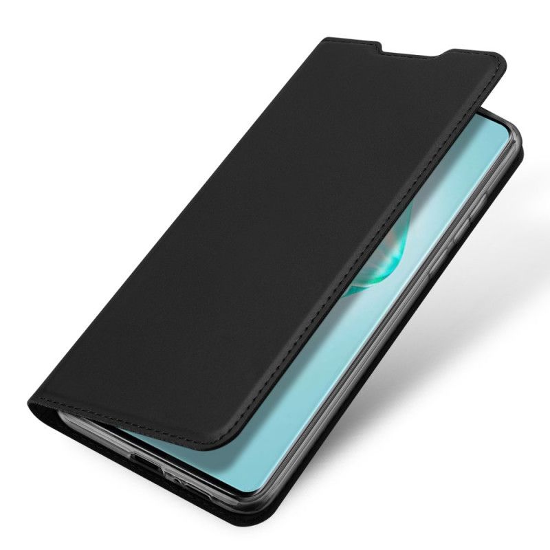 Flip Kotelot Samsung Galaxy S10 Lite Tummansininen Musta Pro Dux Ducis -Iho