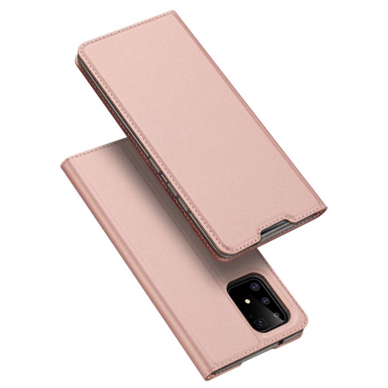 Flip Kotelot Samsung Galaxy S10 Lite Tummansininen Musta Pro Dux Ducis -Iho