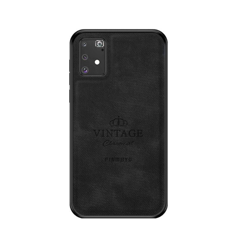 Kuori Samsung Galaxy S10 Lite Harmaa Musta Kunniallinen Vintage Pinwuyo