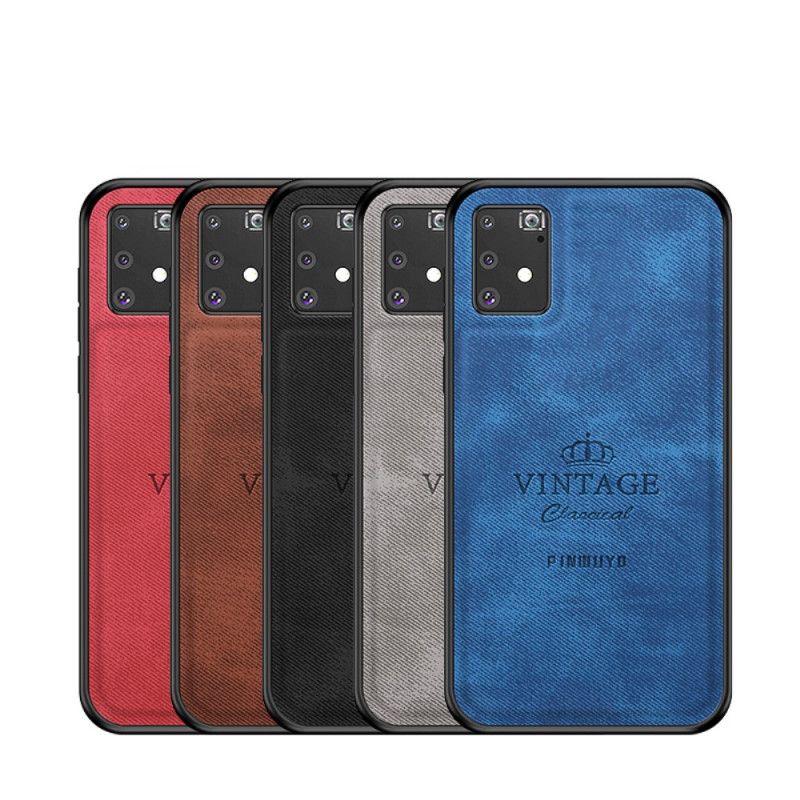 Kuori Samsung Galaxy S10 Lite Harmaa Musta Kunniallinen Vintage Pinwuyo