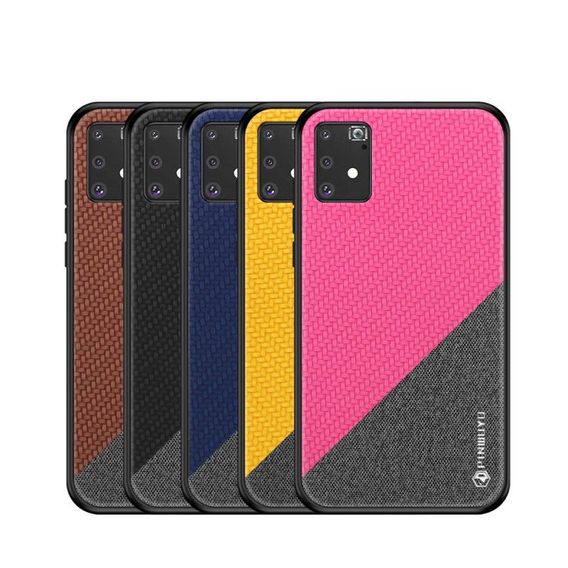 Kuori Samsung Galaxy S10 Lite Magenta Musta Pinwuyo Kunniasarja