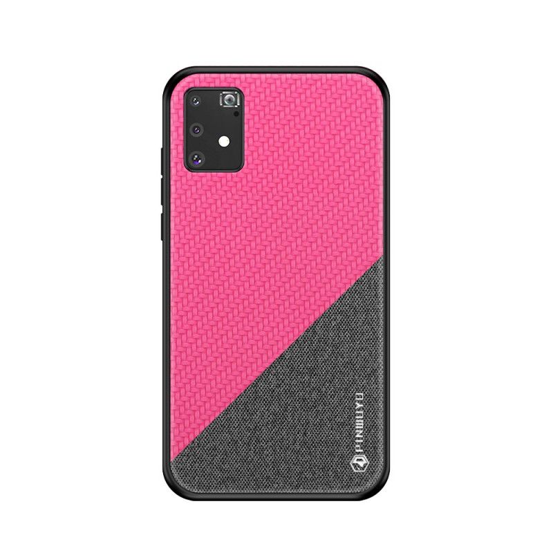 Kuori Samsung Galaxy S10 Lite Magenta Musta Pinwuyo Kunniasarja