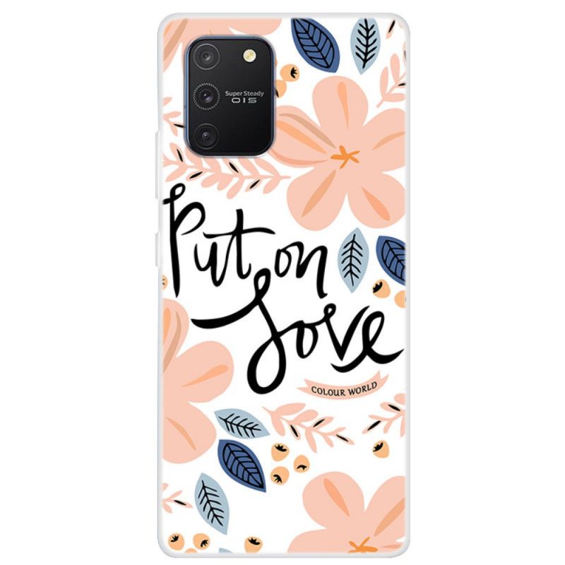 Kuori Samsung Galaxy S10 Lite Pukeudu Rakkauteen