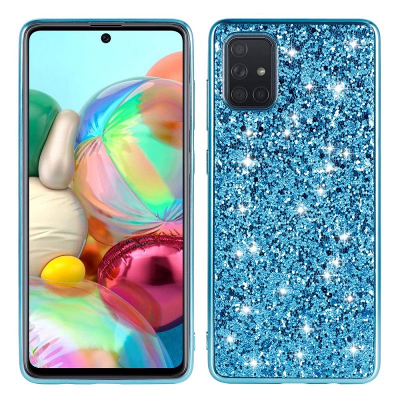 Kuori Samsung Galaxy S10 Lite Punainen Musta Olen Kimallus Suojakuori