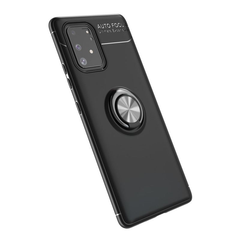 Kuori Samsung Galaxy S10 Lite Punainen Musta Pyörivä Rengas