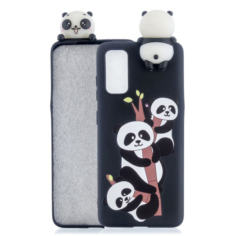 Kuori Samsung Galaxy S10 Lite Valkoinen Kolmiulotteinen Superpanda