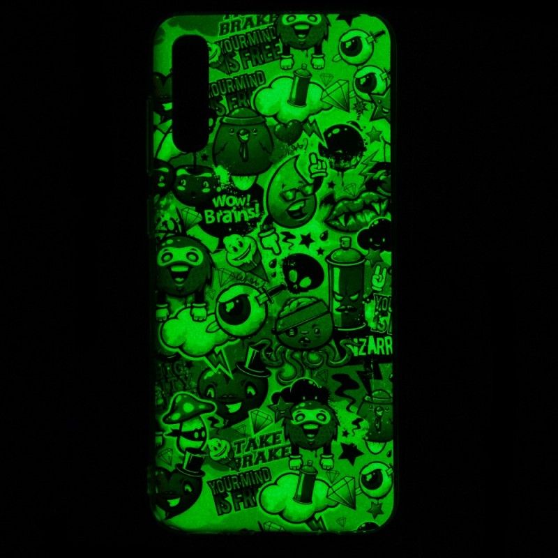 Case Kuoret Samsung Galaxy A70 Puhelinkuoret Fluoresoiva Hulluus