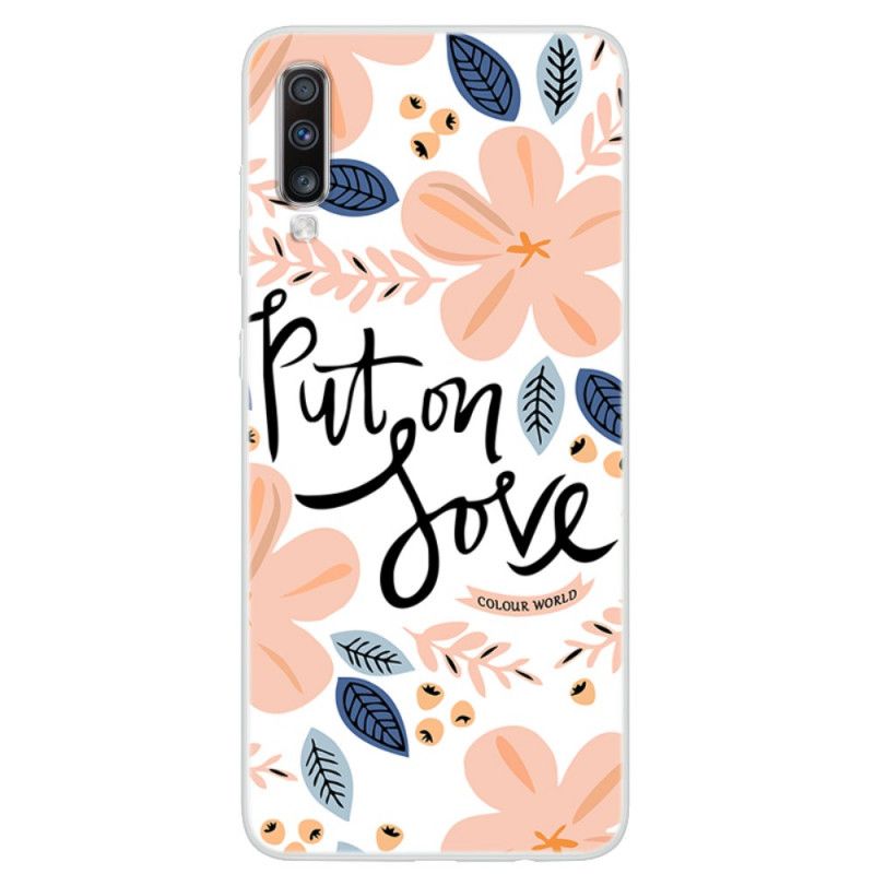 Case Kuoret Samsung Galaxy A70 Puhelinkuoret Pukeudu Rakkauteen