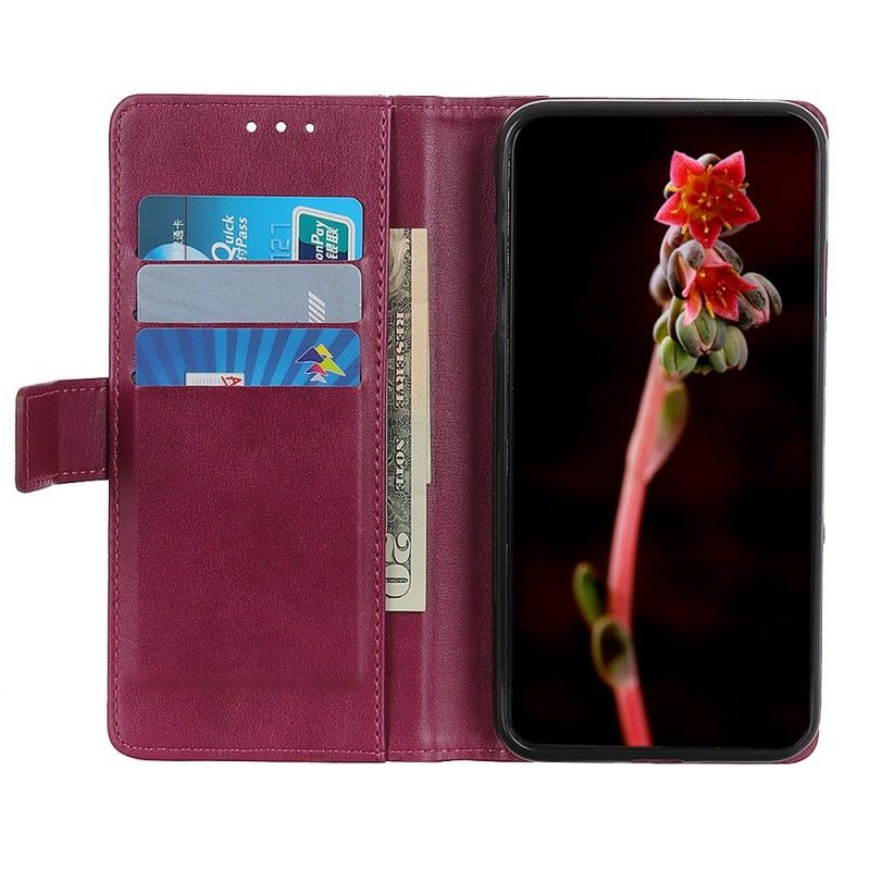 Flip Case Samsung Galaxy A70 Vihreä Musta Vakavasti Nahka