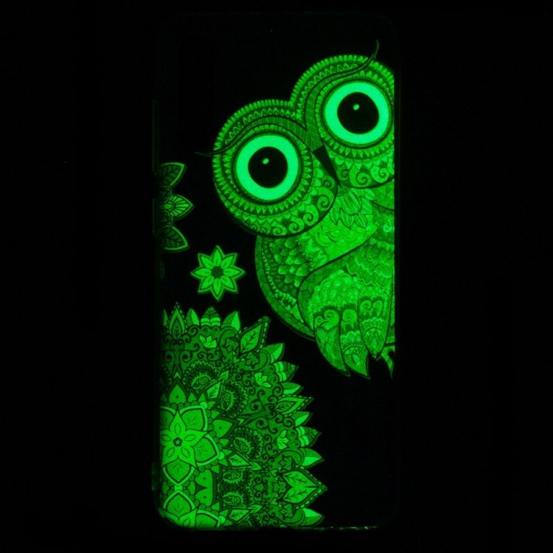 Kuori Samsung Galaxy A70 Fluoresoiva Mandalapöllö Suojakuori